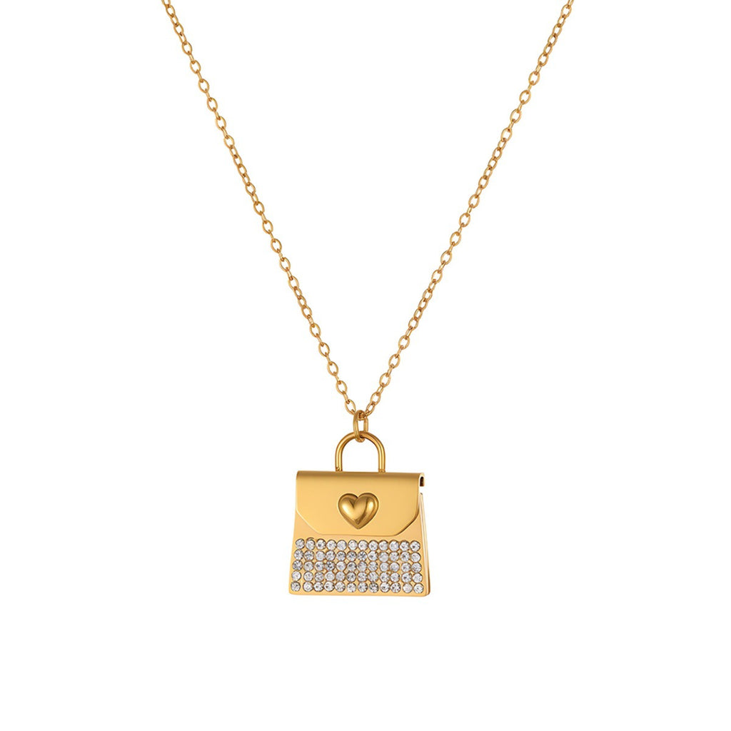 18K Gold Plated Heart Necklace