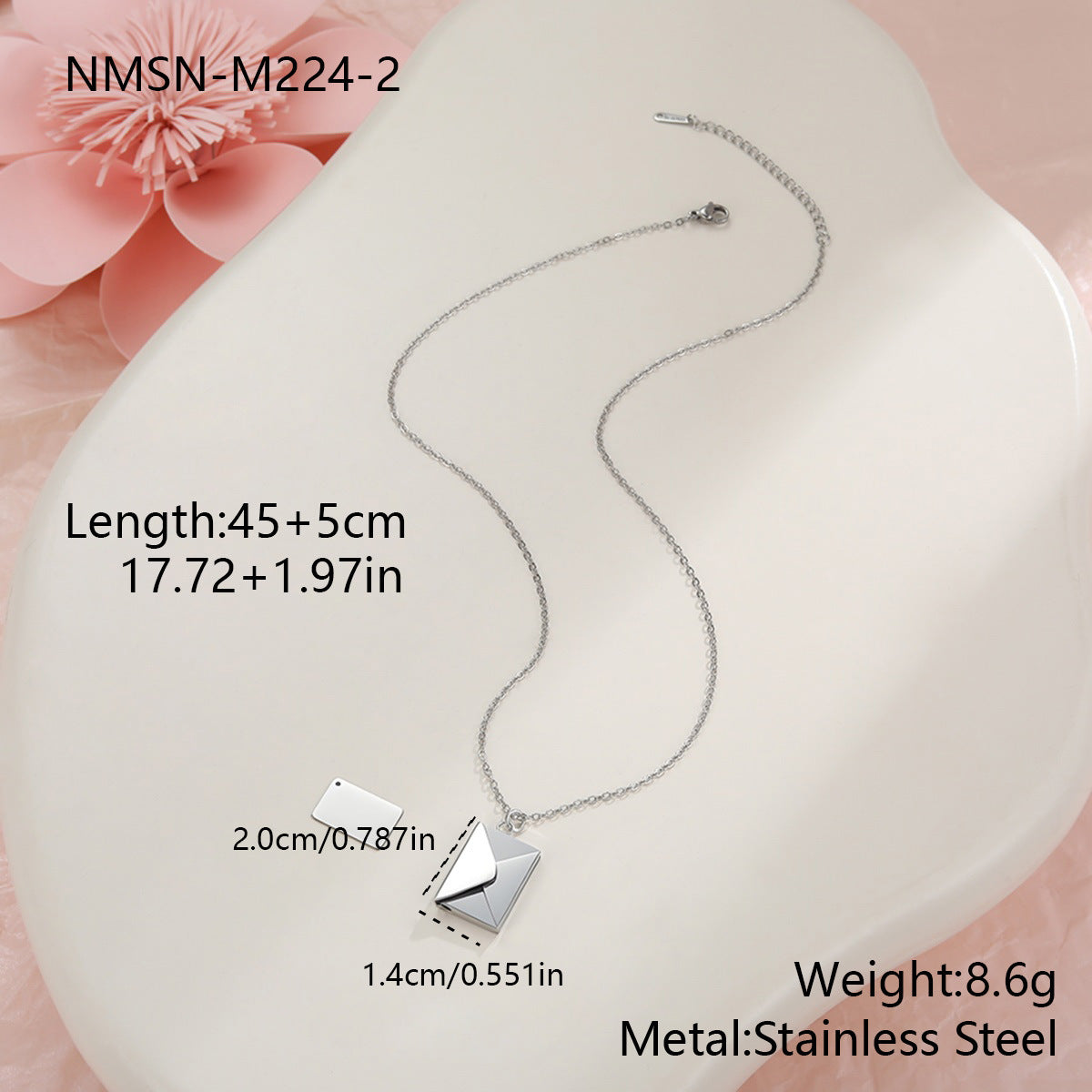 18K Gold Plated Heart Necklace