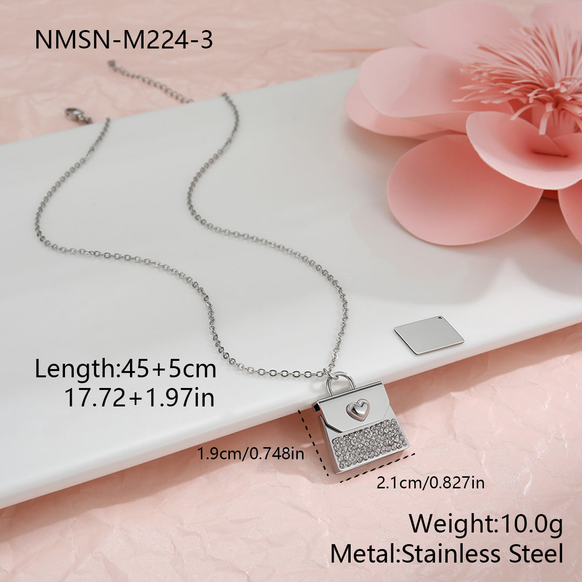 18K Gold Plated Heart Necklace